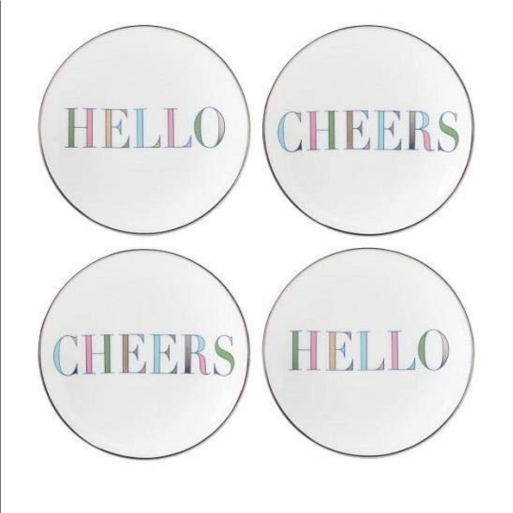 Kate Spade Sadie Street Tidbit Plates (set of 4)